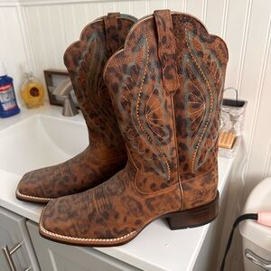 Ariat cheetah boots